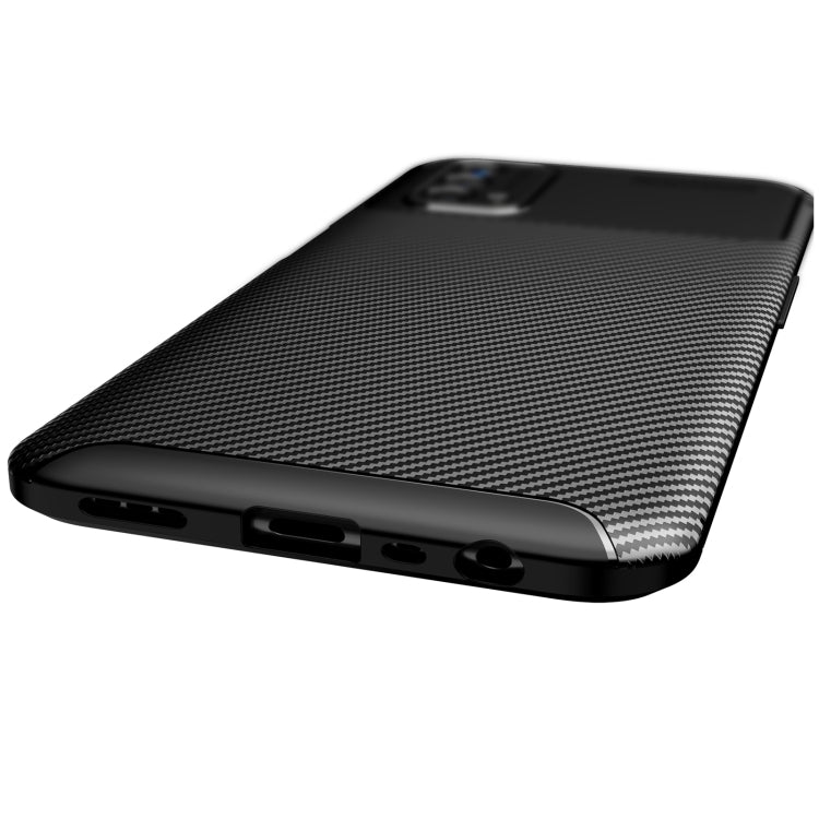 For OnePlus Nord N200 5G Carbon Fiber Texture Shockproof TPU Case