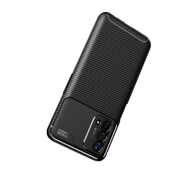 For OnePlus Nord N200 5G Carbon Fiber Texture Shockproof TPU Case
