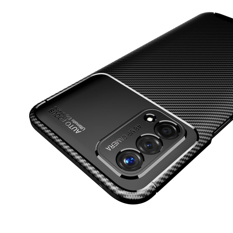 For OnePlus Nord N200 5G Carbon Fiber Texture Shockproof TPU Case