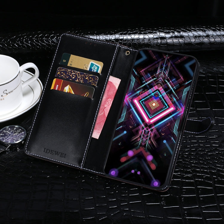 For Xiaomi Poco F3 GT idewei Crocodile Texture Horizontal Flip Leather Case with Holder & Card Slots & Wallet
