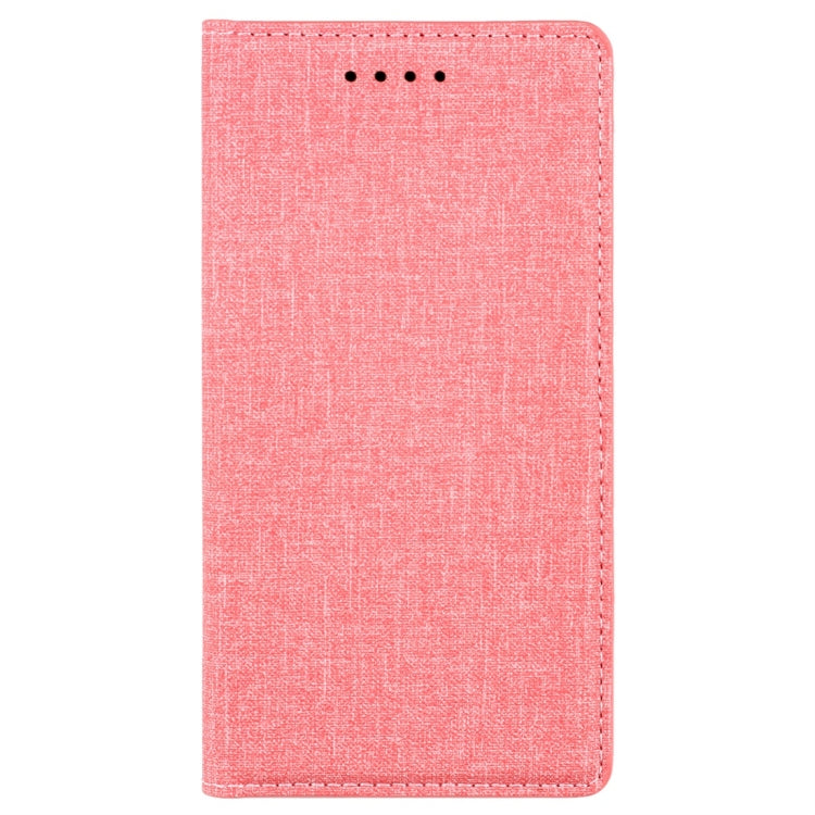For iPhone 11 Pro Max Cloth Texture Magnetic Horizontal Flip Leather Case with Holder & Card Slot