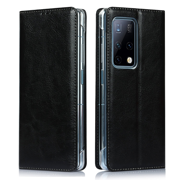 For Huawei Mate X2 Crazy Horse Texture Horizontal Flip Leather Case with Holder & Card Slot