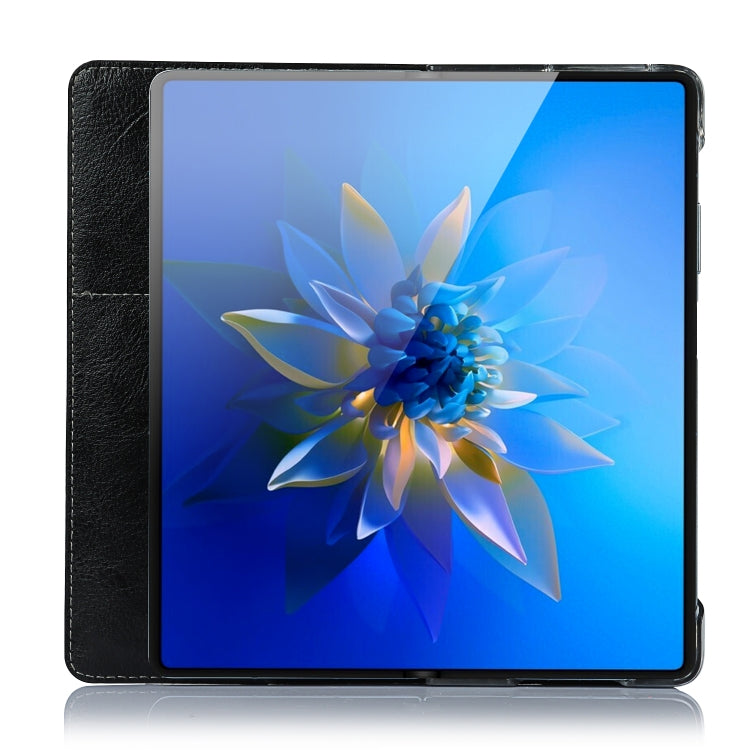 For Huawei Mate X2 Crazy Horse Texture Horizontal Flip Leather Case with Holder & Card Slot