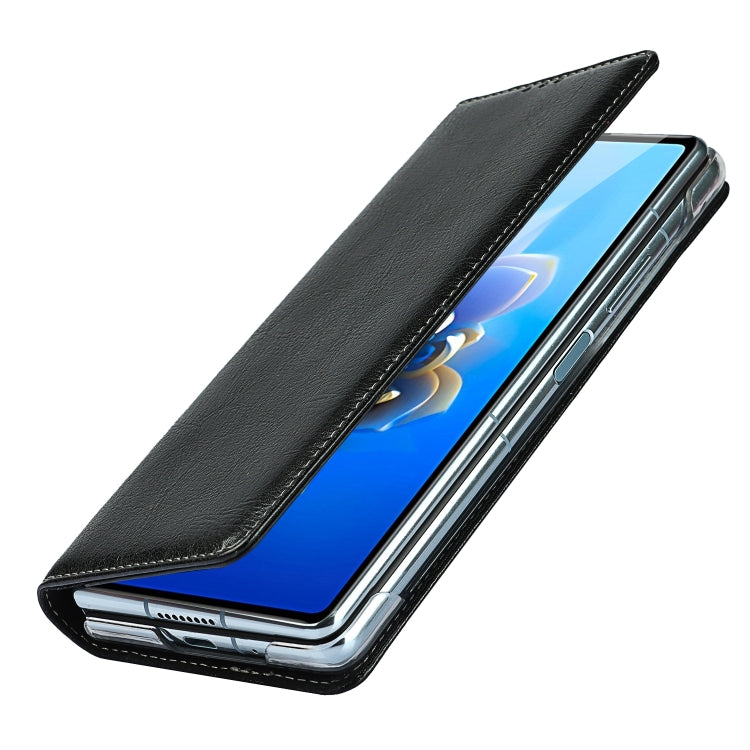 For Huawei Mate X2 Crazy Horse Texture Horizontal Flip Leather Case with Holder & Card Slot