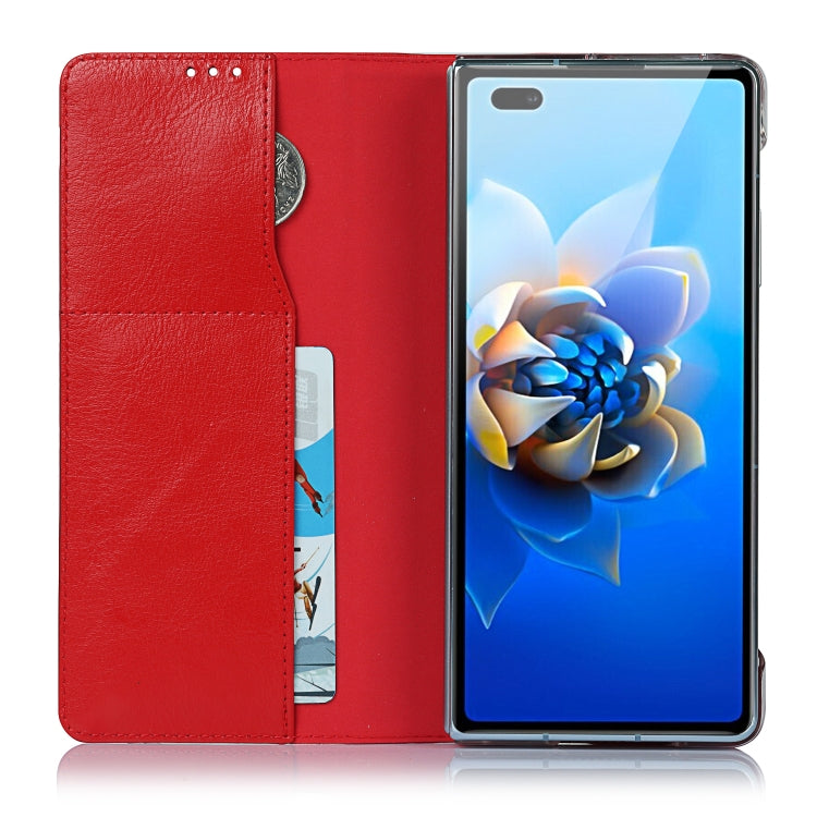 For Huawei Mate X2 Crazy Horse Texture Horizontal Flip Leather Case with Holder & Card Slot