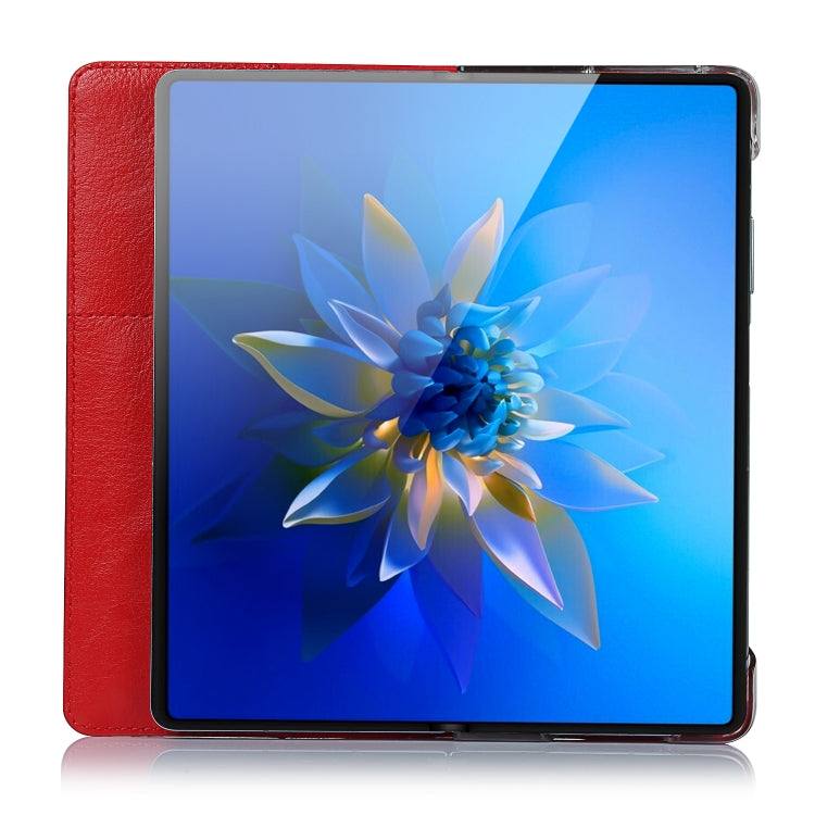 For Huawei Mate X2 Crazy Horse Texture Horizontal Flip Leather Case with Holder & Card Slot