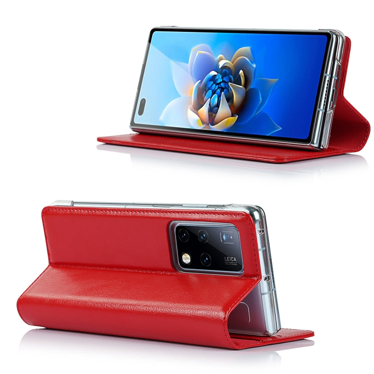 For Huawei Mate X2 Crazy Horse Texture Horizontal Flip Leather Case with Holder & Card Slot