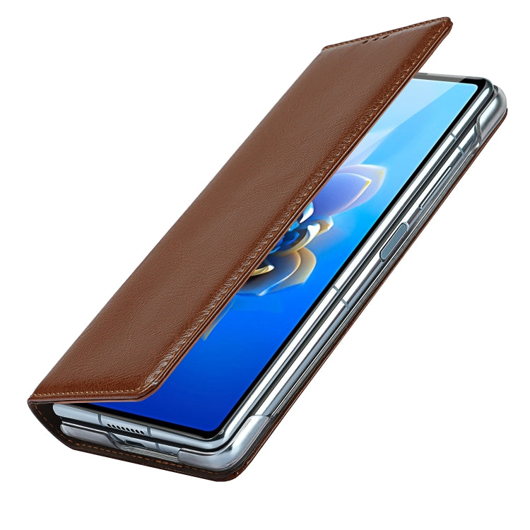 For Huawei Mate X2 Crazy Horse Texture Horizontal Flip Leather Case with Holder & Card Slot