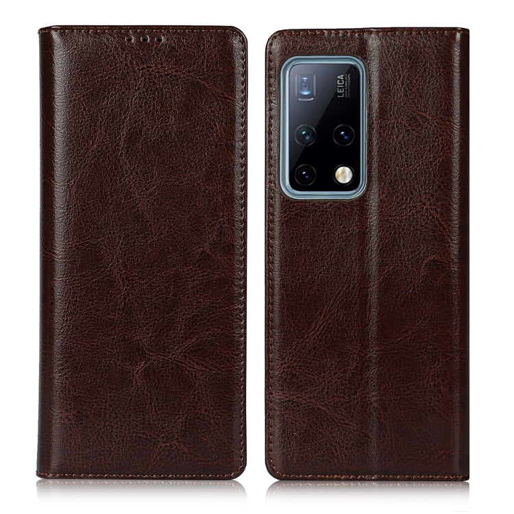For Huawei Mate X2 Crazy Horse Texture Horizontal Flip Leather Case with Holder & Card Slot