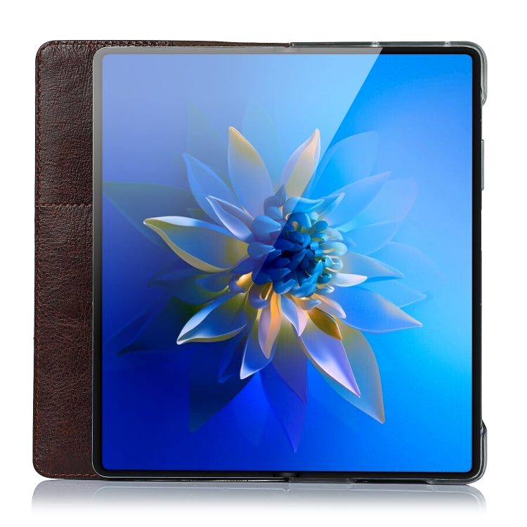 For Huawei Mate X2 Crazy Horse Texture Horizontal Flip Leather Case with Holder & Card Slot