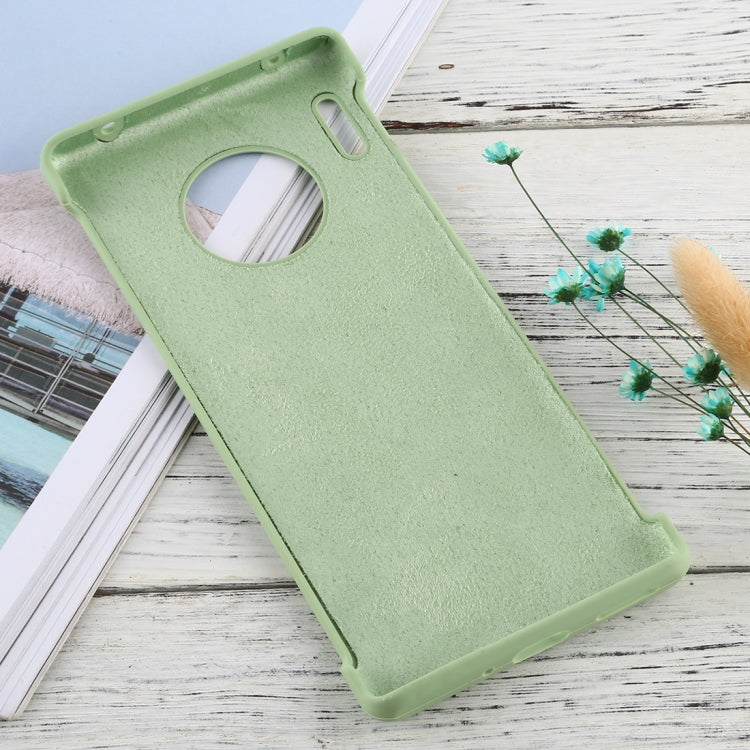 For Huawei Mate 30 Pro Solid Color Silicone + PC Shockproof Protective Case