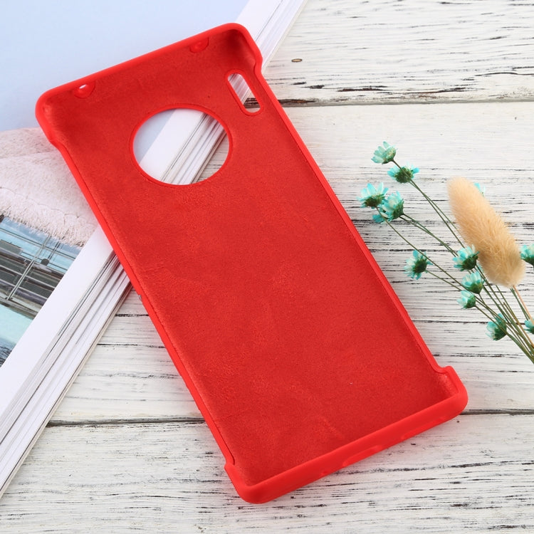 For Huawei Mate 30 Pro Solid Color Silicone + PC Shockproof Protective Case