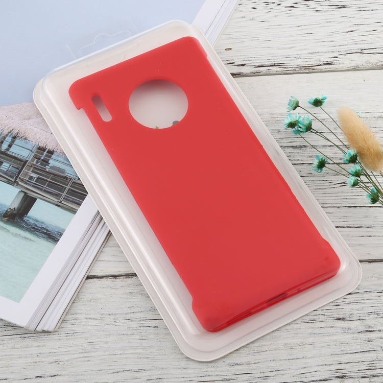For Huawei Mate 30 Pro Solid Color Silicone + PC Shockproof Protective Case