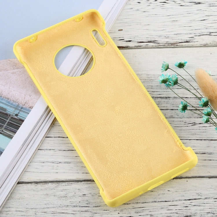 For Huawei Mate 30 Pro Solid Color Silicone + PC Shockproof Protective Case