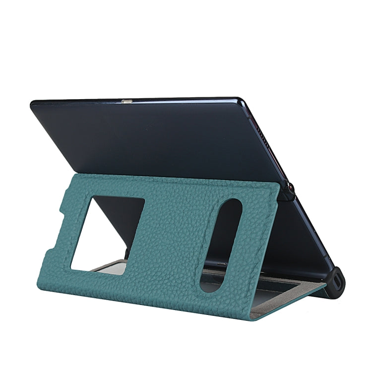 For Huawei Mate Xs Lychee Texture Smart View Window Horizontal Flip Leather Case with Holder & Sleep / Wake-up Function