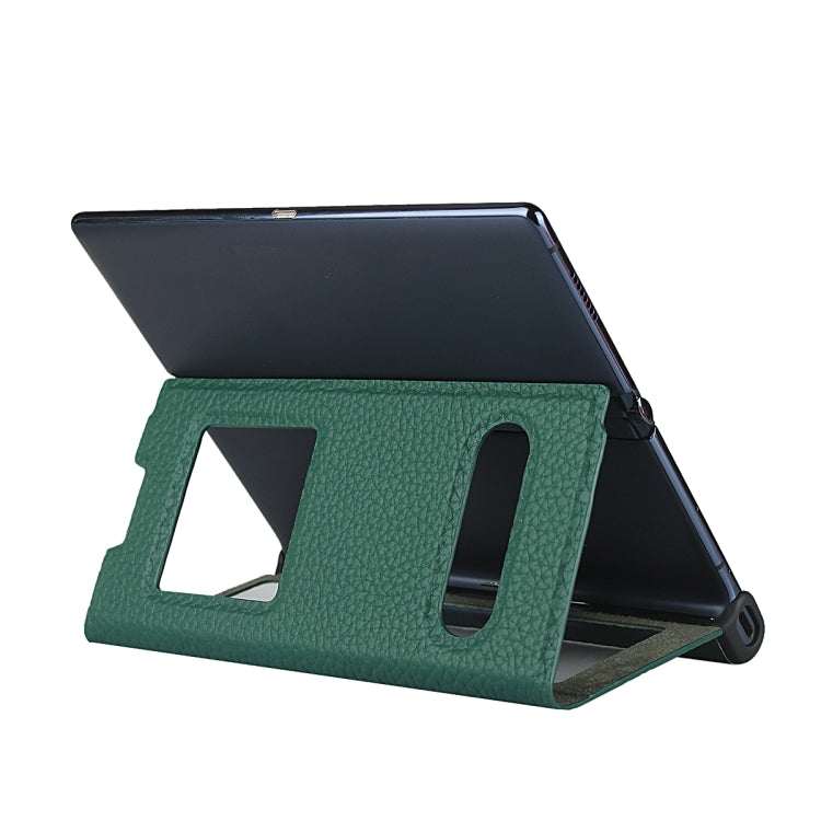 For Huawei Mate Xs Lychee Texture Smart View Window Horizontal Flip Leather Case with Holder & Sleep / Wake-up Function