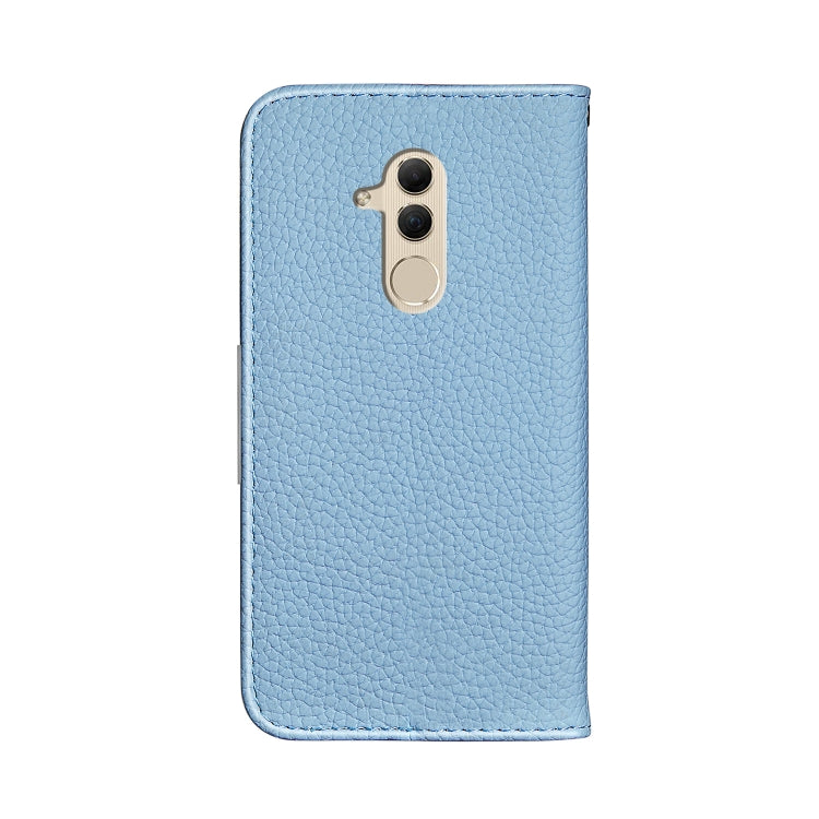 For Huawei Mate 20 Lite Litchi Texture Horizontal Flip Leather Case with Holder & Card Slots