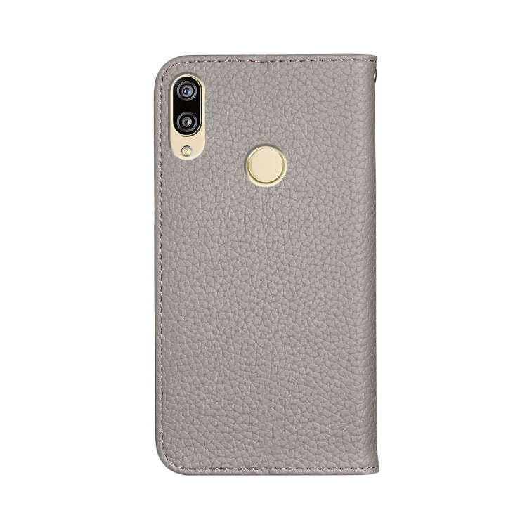 For Huawei P20 Lite Litchi Texture Horizontal Flip Leather Case with Holder & Card Slots