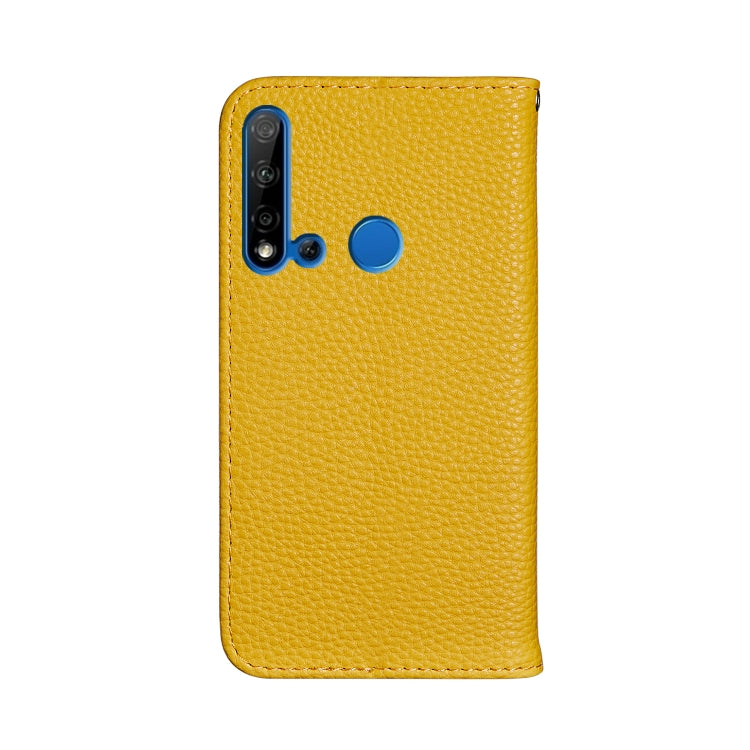 For Huawei P20 Lite (2019) Litchi Texture Horizontal Flip Leather Case with Holder & Card Slots