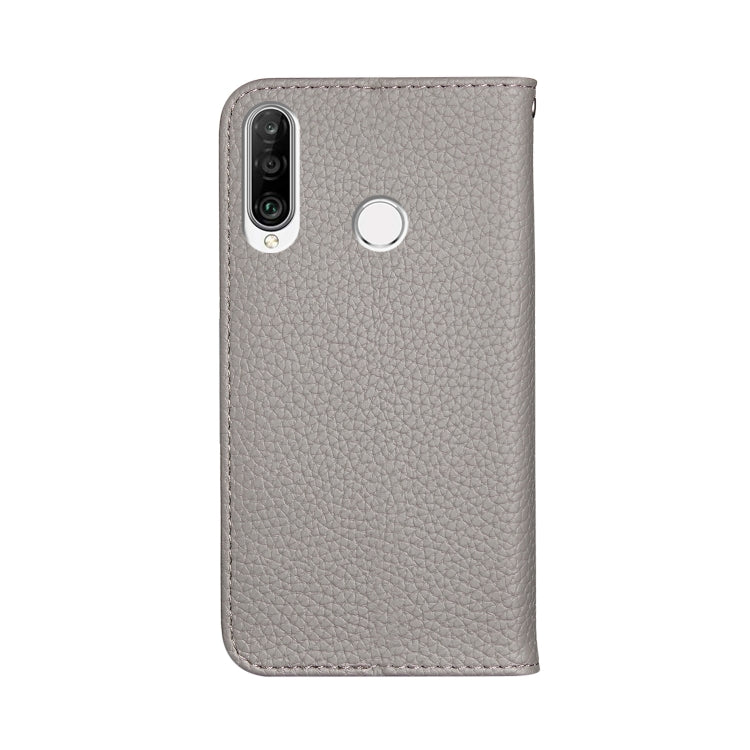For Huawei P30 Lite Litchi Texture Horizontal Flip Leather Case with Holder & Card Slots