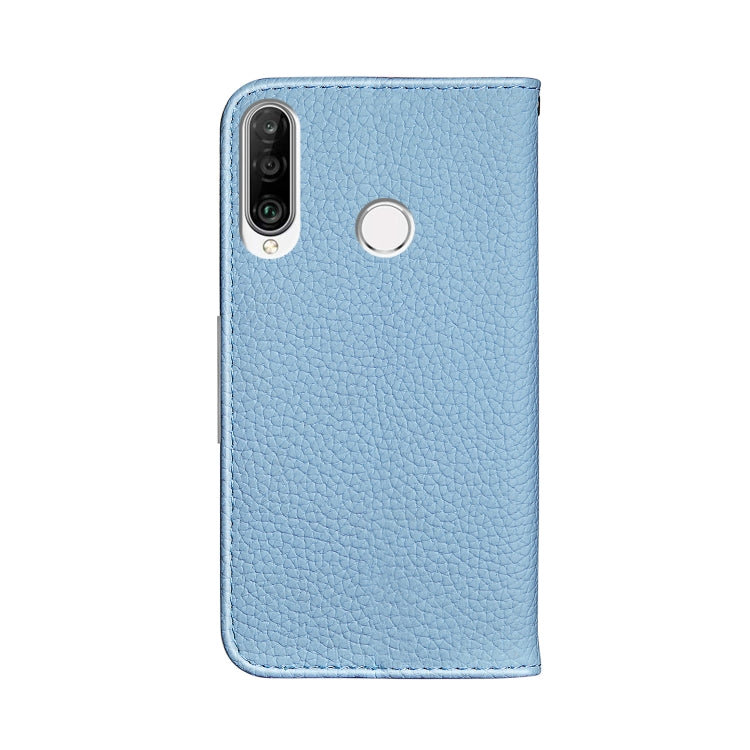 For Huawei P30 Lite Litchi Texture Horizontal Flip Leather Case with Holder & Card Slots