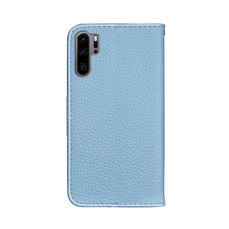 For Huawei P30 Pro Litchi Texture Horizontal Flip Leather Case with Holder & Card Slots