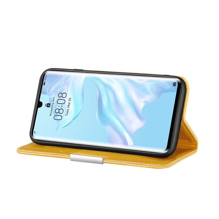 For Huawei P30 Pro Litchi Texture Horizontal Flip Leather Case with Holder & Card Slots