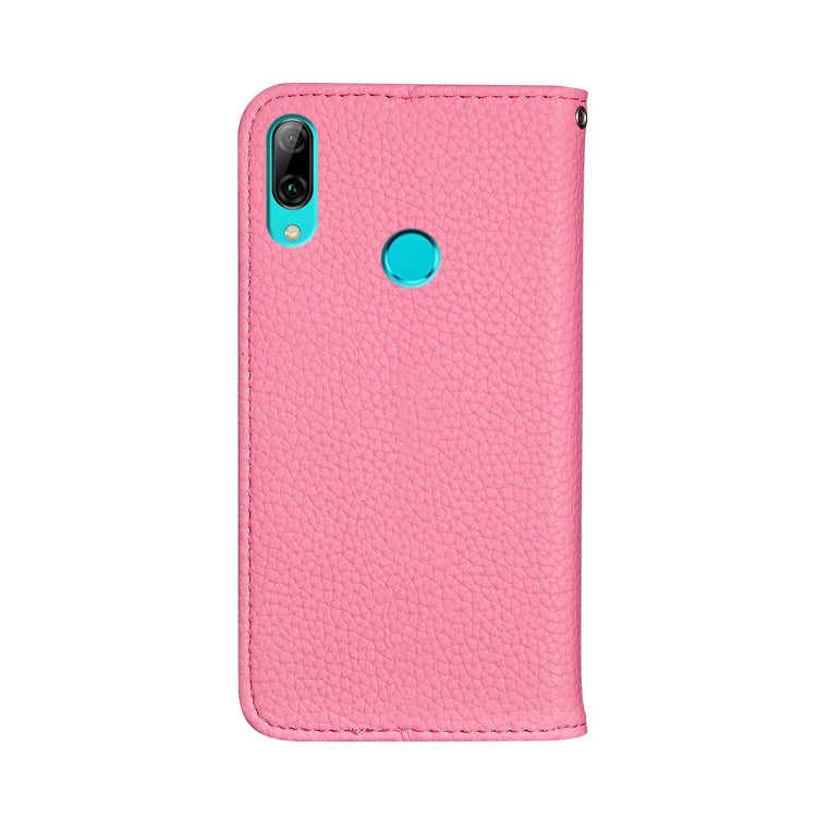 For Huawei P Smart Z Litchi Texture Horizontal Flip Leather Case with Holder & Card Slots