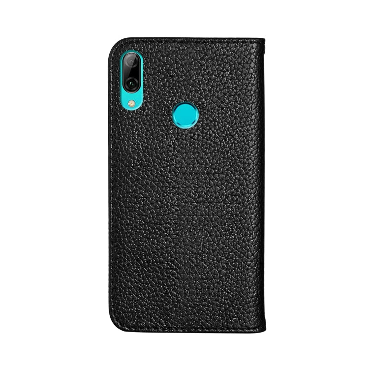 For Huawei P Smart (2019) Litchi Texture Horizontal Flip Leather Case with Holder & Card Slots
