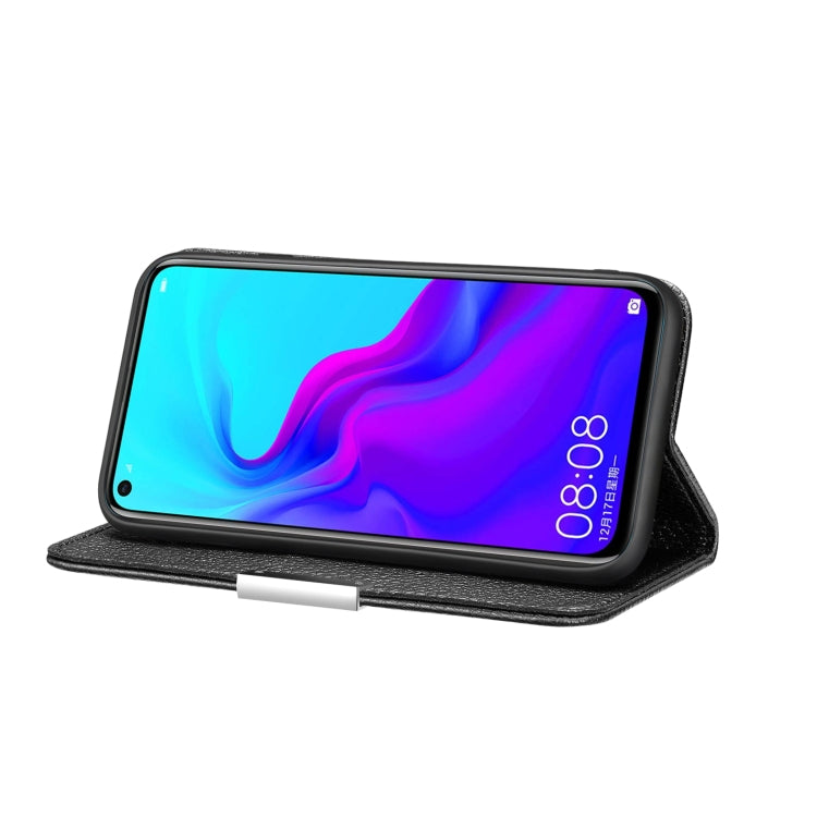 For Huawei Honor 20 Litchi Texture Horizontal Flip Leather Case with Holder & Card Slots