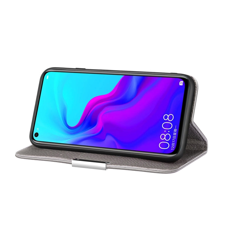 For Huawei Honor 20 Litchi Texture Horizontal Flip Leather Case with Holder & Card Slots