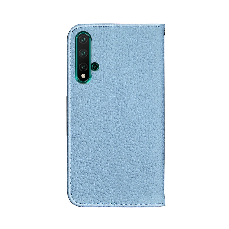 For Huawei Honor 20 Litchi Texture Horizontal Flip Leather Case with Holder & Card Slots