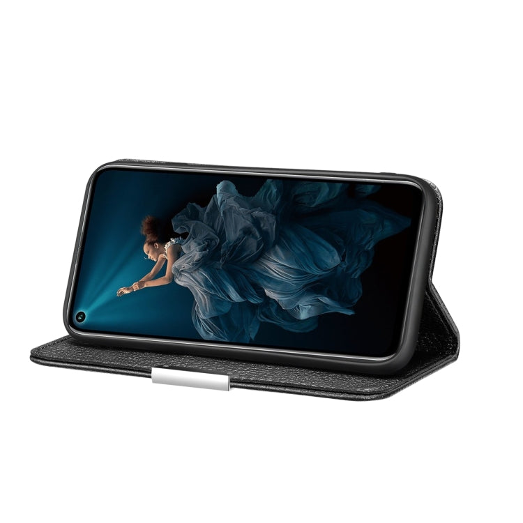 For Huawei Honor 20 Pro Litchi Texture Horizontal Flip Leather Case with Holder & Card Slots