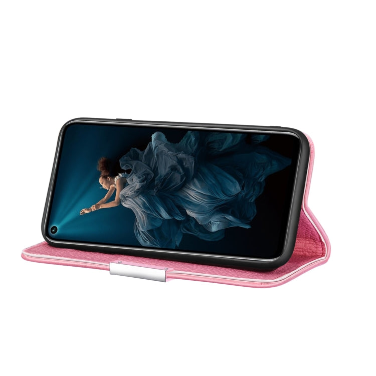 For Huawei Honor 20 Pro Litchi Texture Horizontal Flip Leather Case with Holder & Card Slots