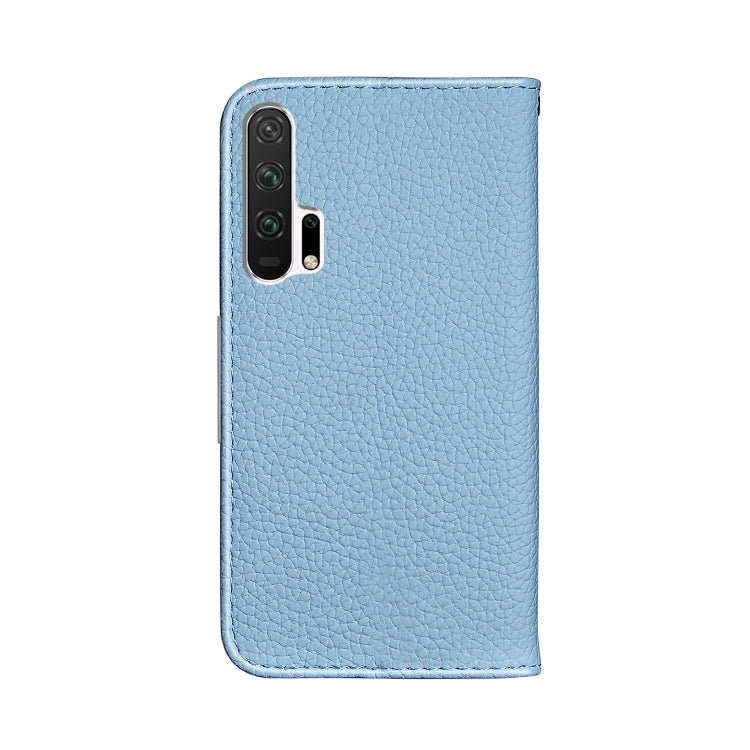 For Huawei Honor 20 Pro Litchi Texture Horizontal Flip Leather Case with Holder & Card Slots