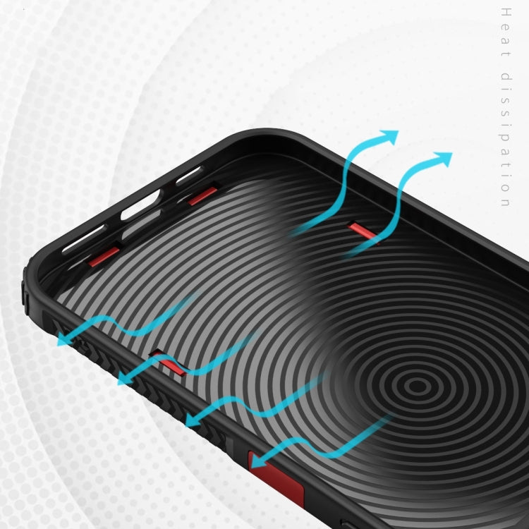For Samsung Galaxy A51 5G 10 PCS Shield Armor PC+TPU Protective Case with 360 Degree Rotation Ring Holder