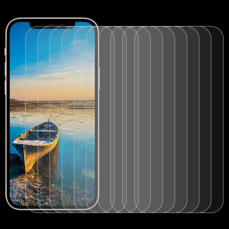 For iPhone 13 mini 50pcs 0.26mm 9H 2.5D Tempered Glass Film