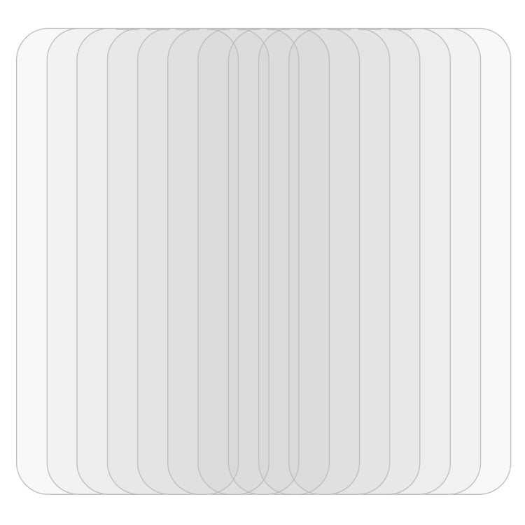 For iPhone 13 / 13 Pro 50pcs 0.26mm 9H 2.5D Tempered Glass Film