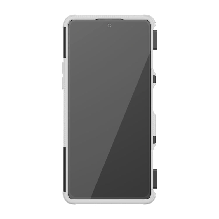 For Xiaomi Redmi K40 Gaming Tire Texture Shockproof TPU+PC Protective Case with Holder