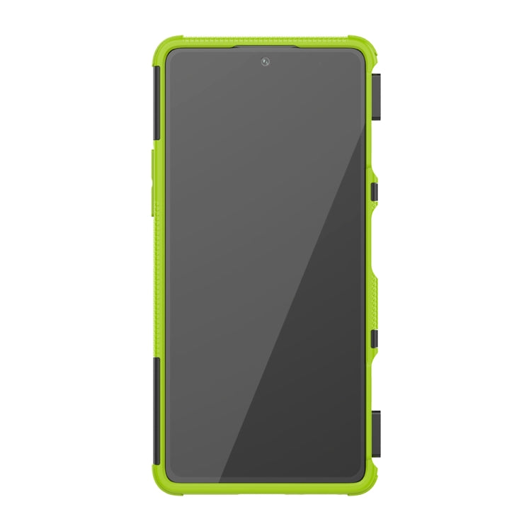 For Xiaomi Redmi K40 Gaming Tire Texture Shockproof TPU+PC Protective Case with Holder