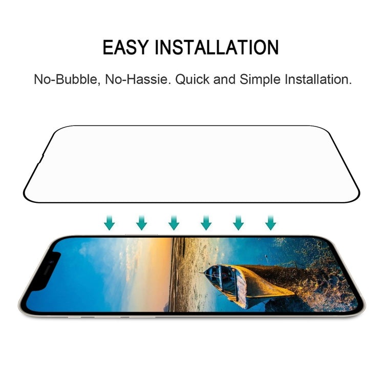 For iPhone 13 mini Full Glue Full Screen Tempered Glass Film