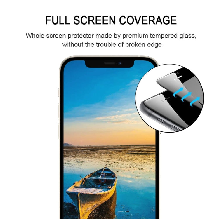 For iPhone 13 / 13 Pro 25pcs Full Glue Full Screen Tempered Glass Film