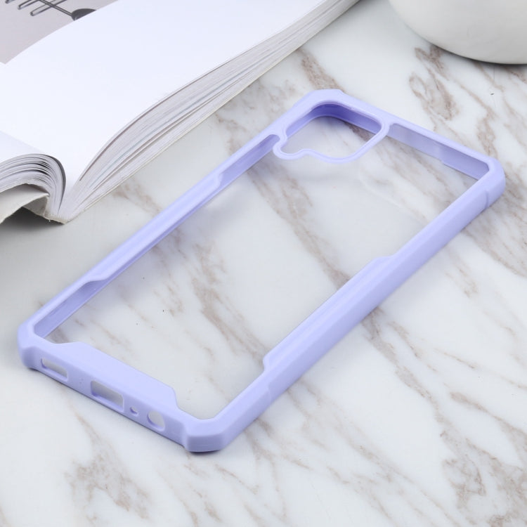 For Samsung Galaxy A12 5G Acrylic + Color TPU Shockproof Case