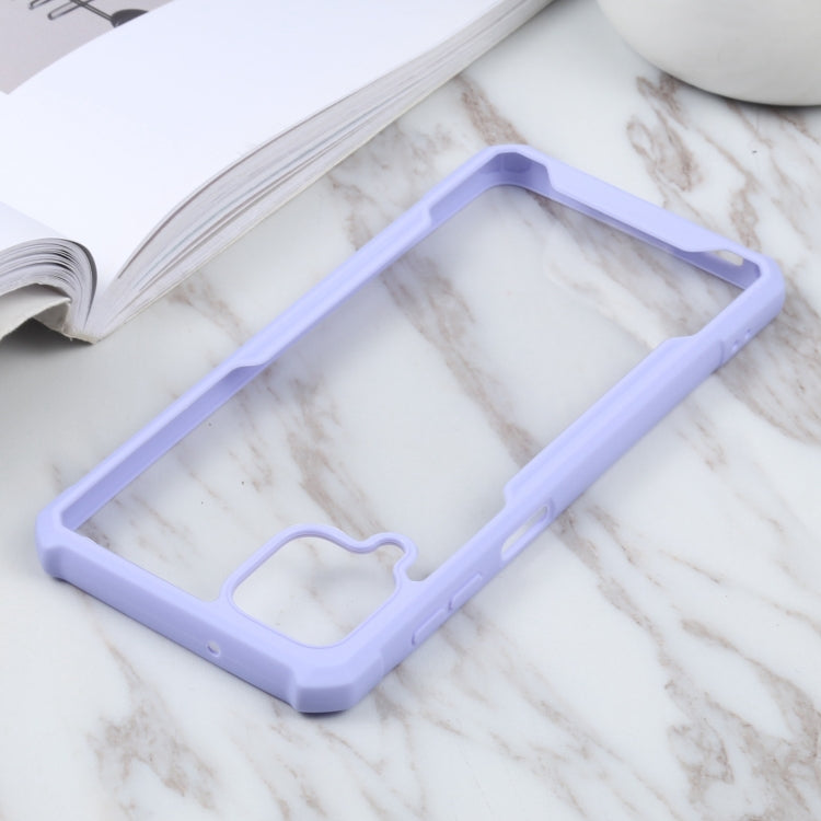 For Samsung Galaxy A12 5G Acrylic + Color TPU Shockproof Case