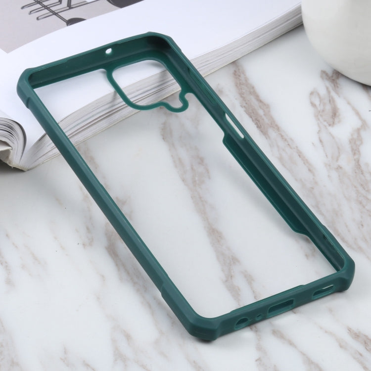 For Samsung Galaxy A12 5G Acrylic + Color TPU Shockproof Case