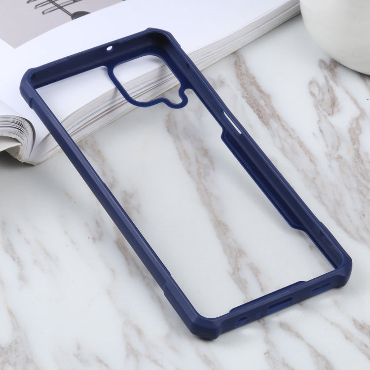 For Samsung Galaxy A12 5G Acrylic + Color TPU Shockproof Case