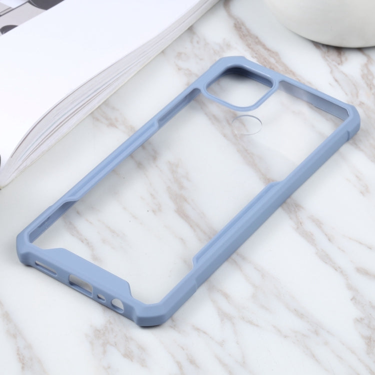 For OPPO A15 Acrylic + Color TPU Shockproof Case