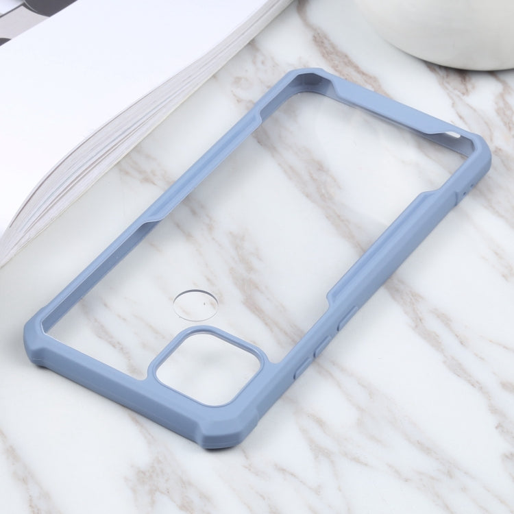 For OPPO A15 Acrylic + Color TPU Shockproof Case