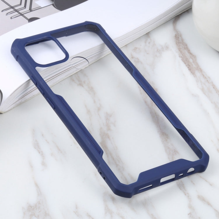 For OPPO A15 Acrylic + Color TPU Shockproof Case