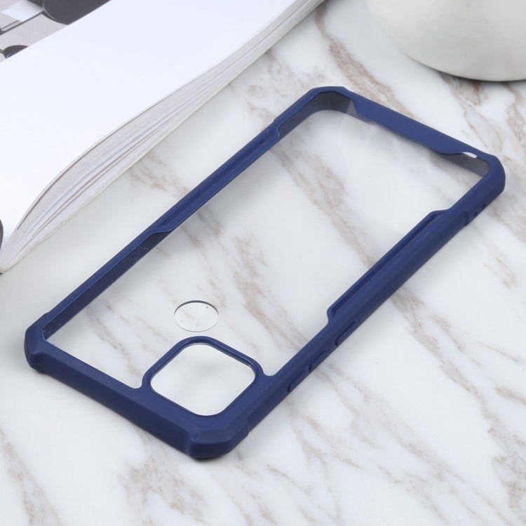 For OPPO A15 Acrylic + Color TPU Shockproof Case